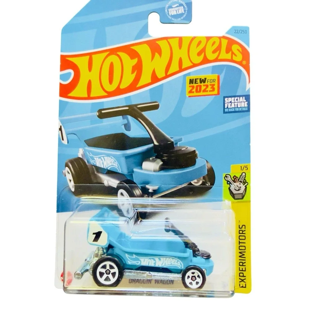 Hot Wheels Draggin' Wagon Lot of 4 1:64 Diecast- Experimotors & Ride On’s SEALED